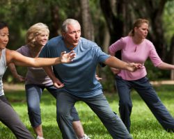 Tai chi är en bra morgongymnastik